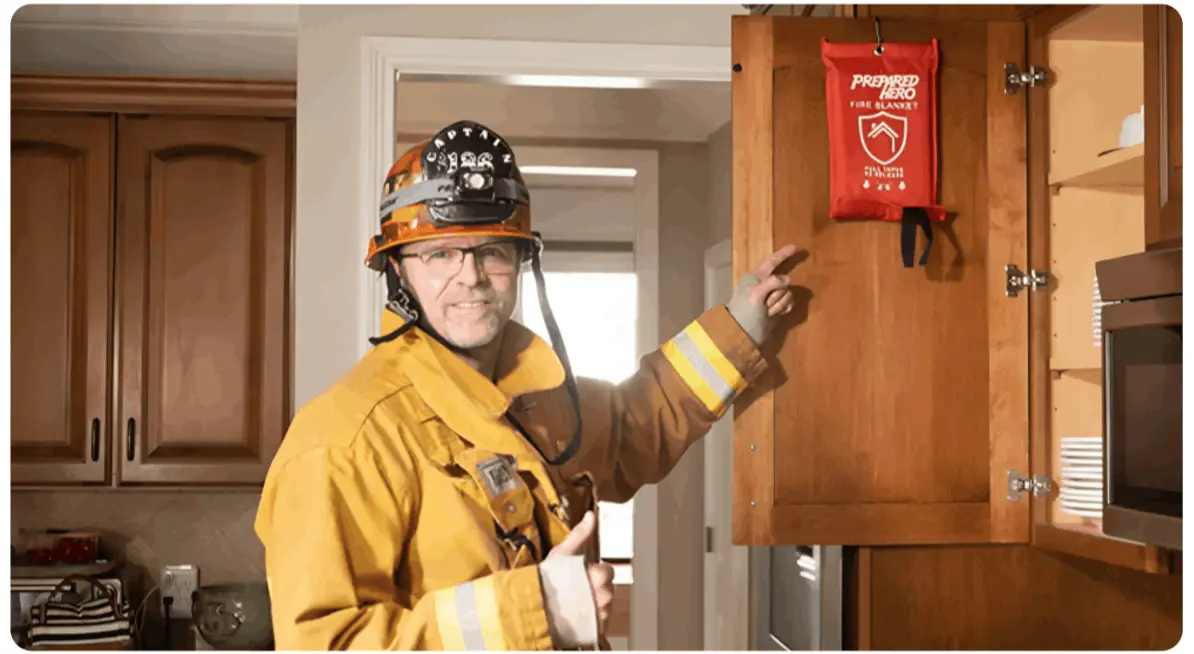 Prepared Hero Fire Blanket